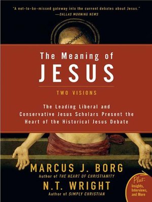 cover image of The Meaning of Jesus